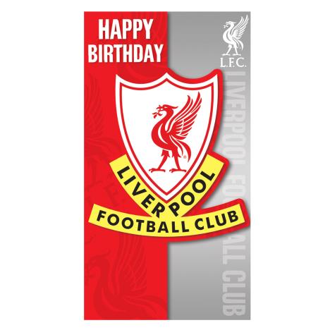 Liverpool FC Club Crest Birthday Card £2.45